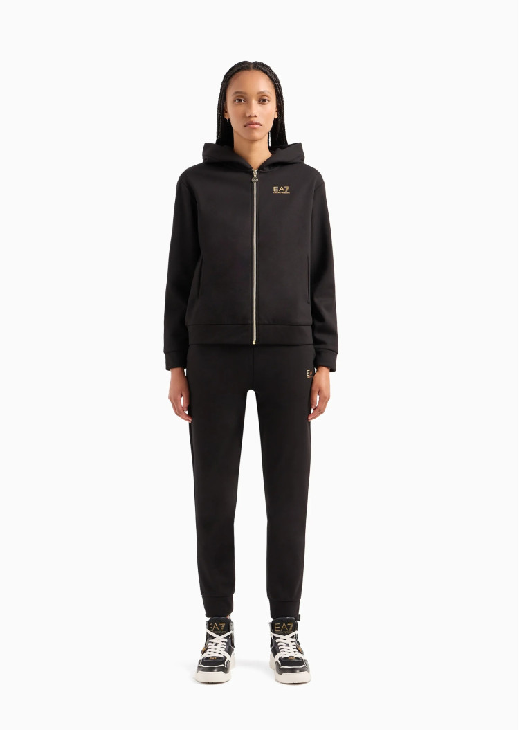 Спортивный костюм Relaxed Fit Высокая для женщин (474175), цвет Черный - №2