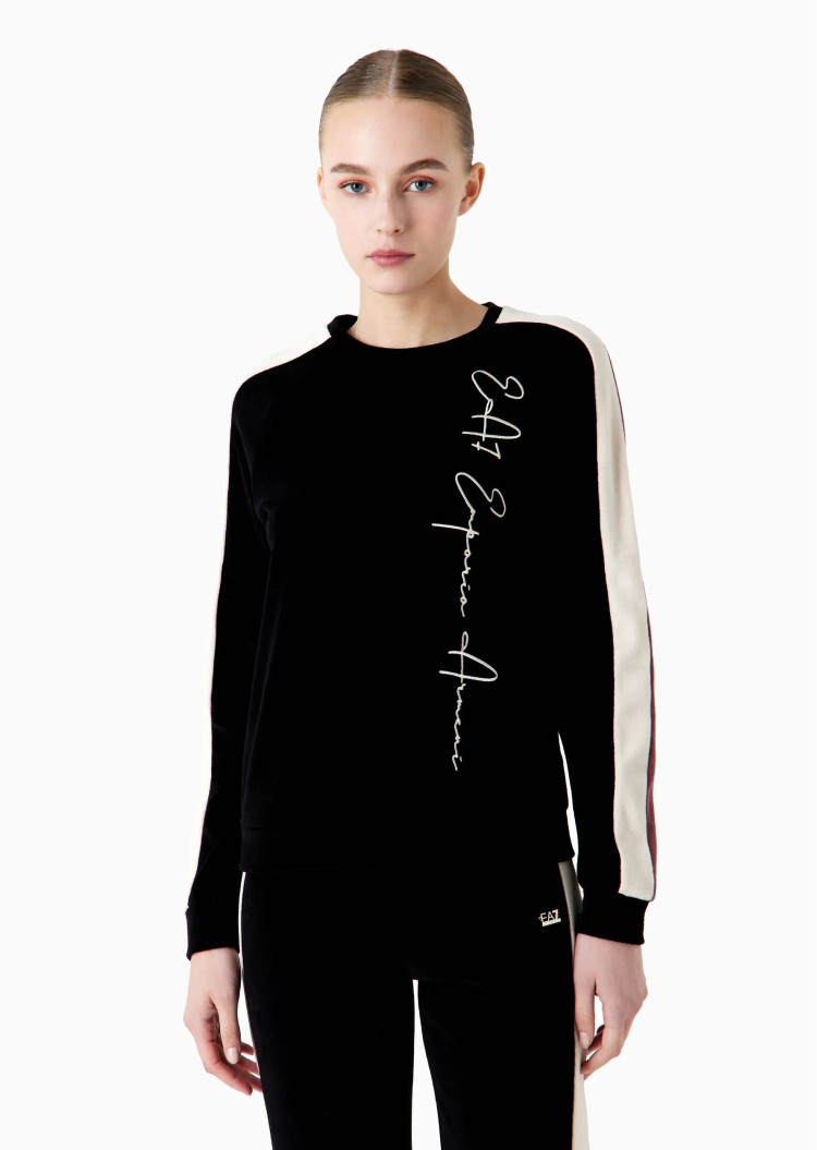 Світшот Slim Fit для жінок (474179), колір Чорний - №2