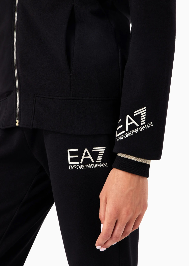 Спортивный костюм Relaxed Fit Средняя для женщин (474195), цвет Черный - №6