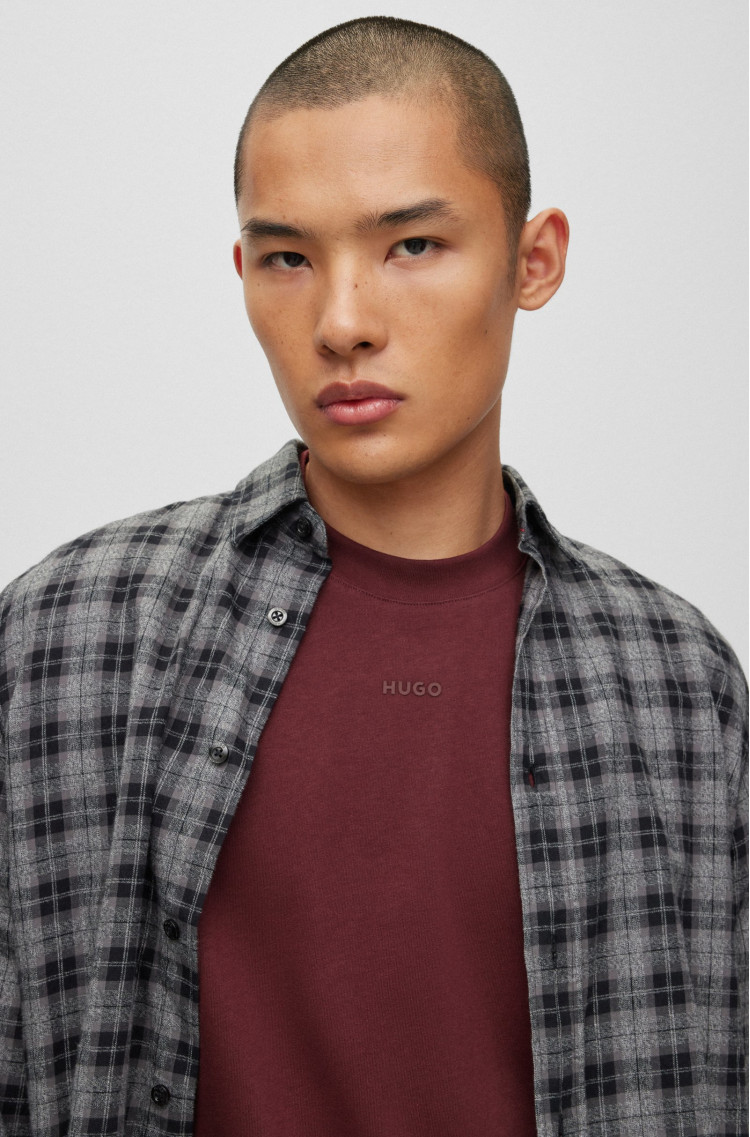 Футболка Relaxed Fit для мужчин (474216), цвет Бордовый - №5