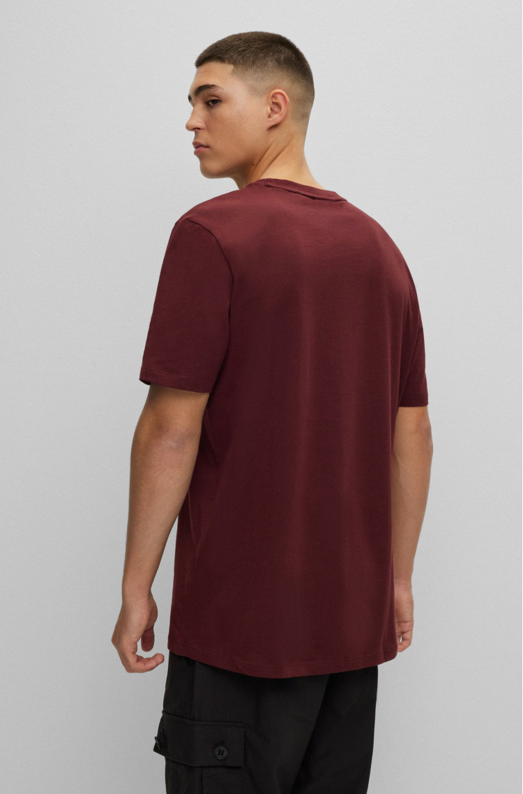 Футболка Regular fit для мужчин (474218), цвет Бордовый - №4