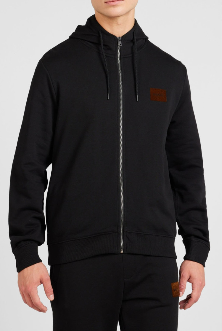 Спортивная кофта Regular fit для мужчин (474224), цвет Черный - №2