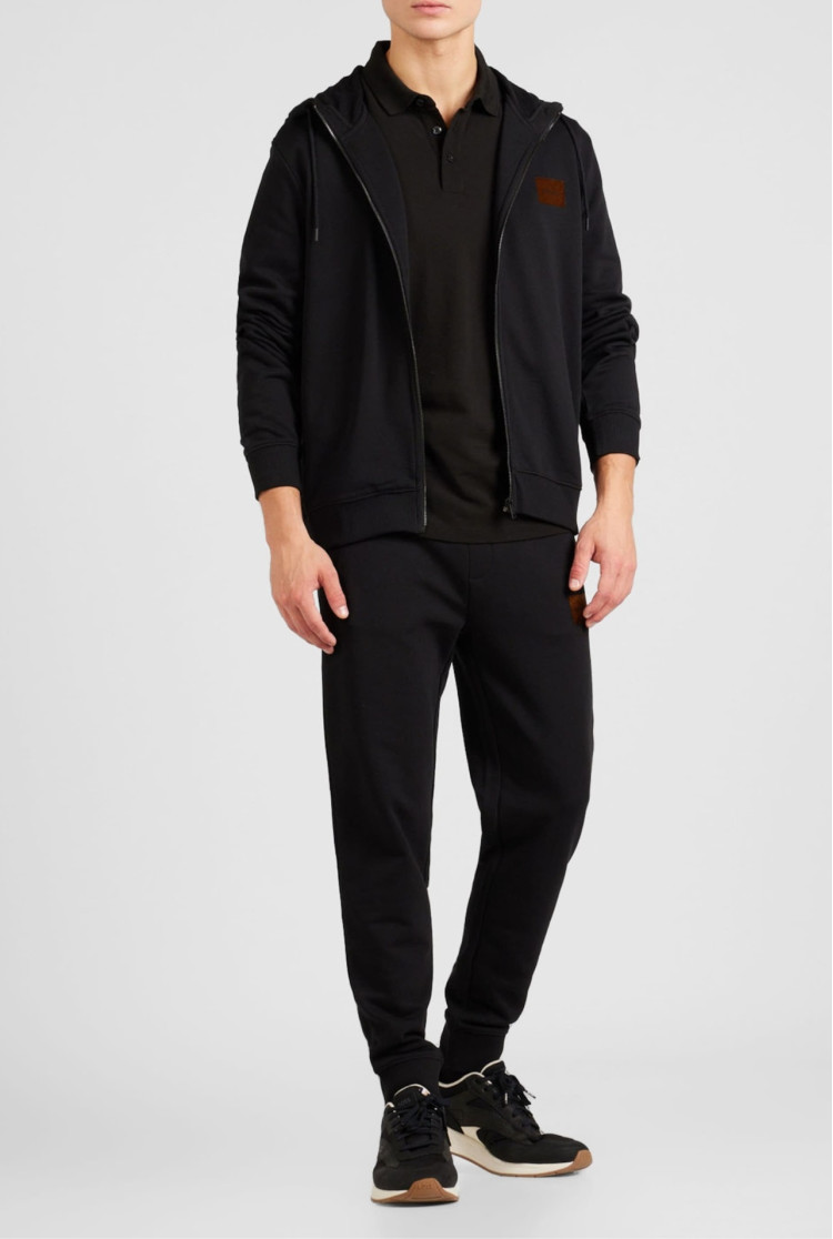 Спортивная кофта Regular fit для мужчин (474224), цвет Черный - №3