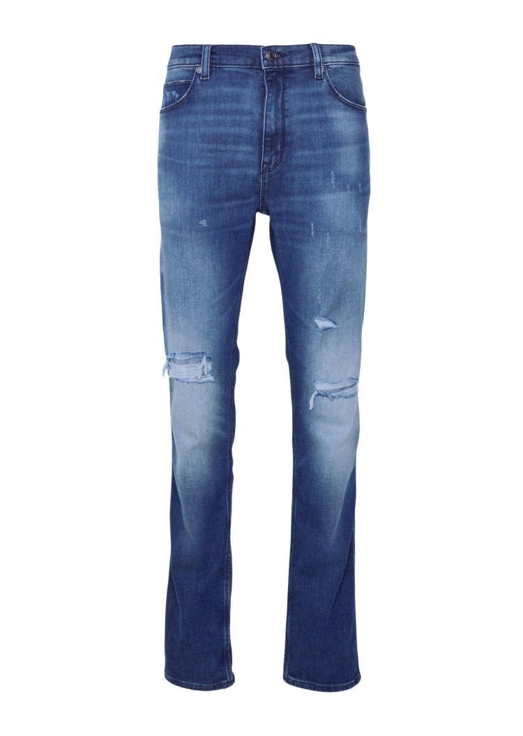 Джинсы Slim Slim fit Средняя для мужчин (474239), цвет Синий - №1