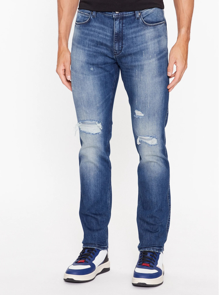 Джинсы Slim Slim fit Средняя для мужчин (474239), цвет Синий - №3