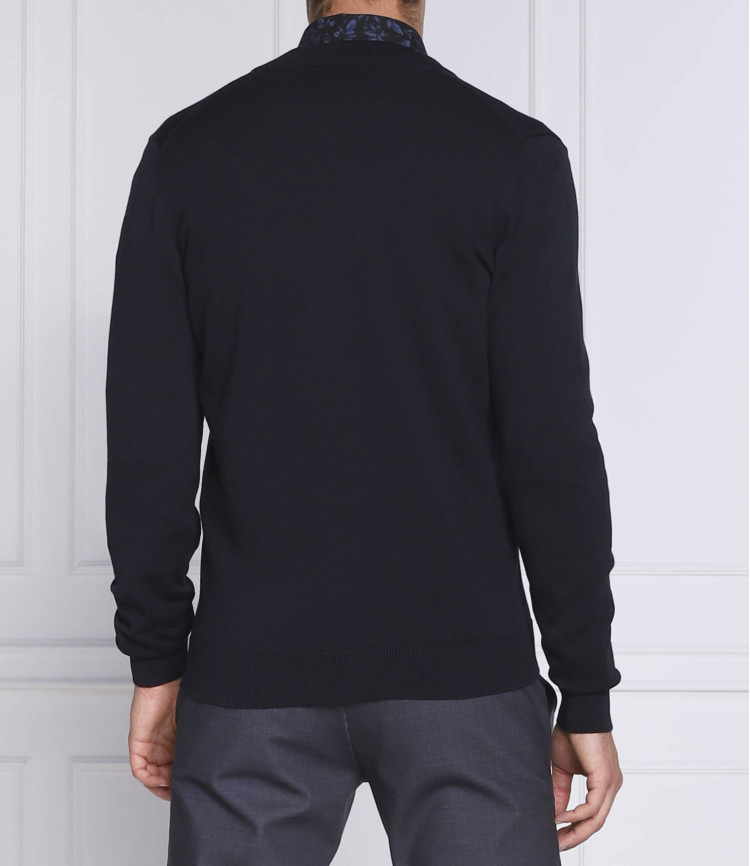 Кофта Slim Fit для чоловіків (474247), колір Синій - №4
