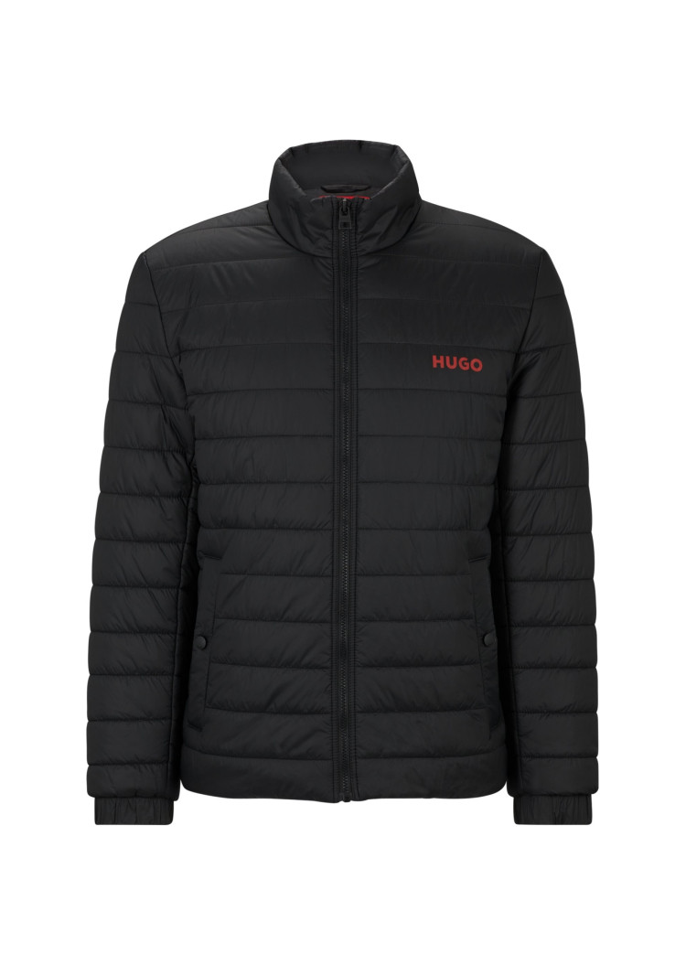 Куртка Slim fit для чоловіків (474250), колір Чорний - №1