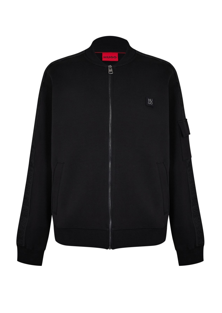 Спортивная кофта Relaxed fit для мужчин (474252), цвет Черный - №1