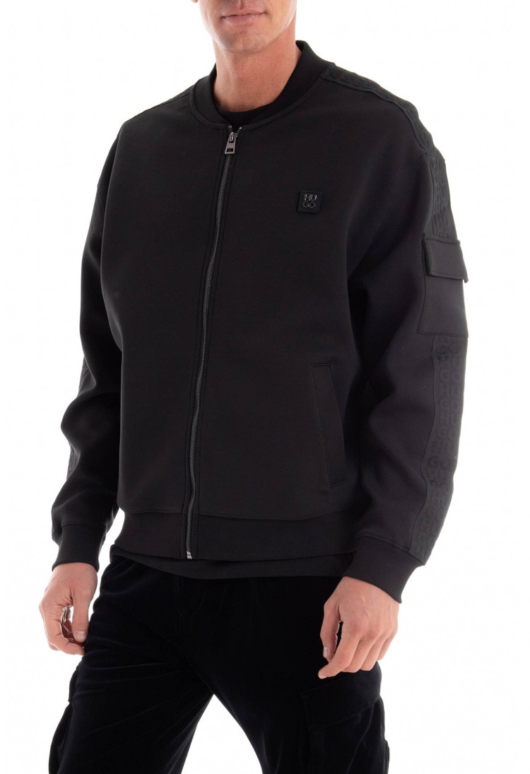 Спортивная кофта Relaxed fit для мужчин (474252), цвет Черный - №2
