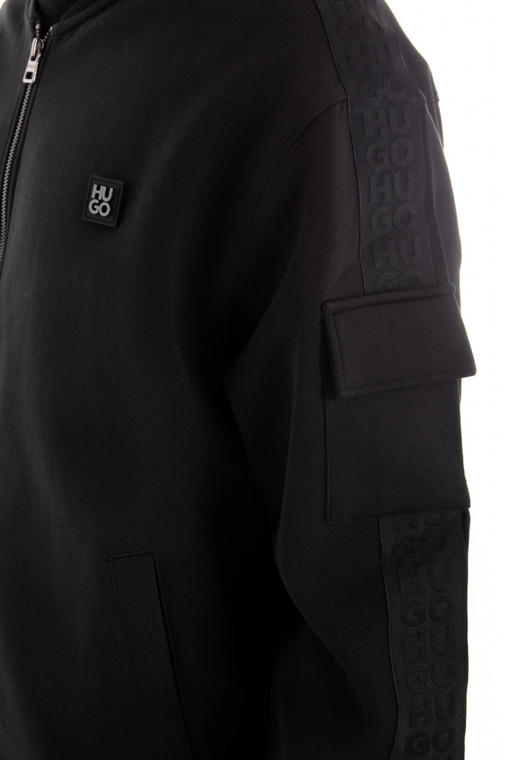 Спортивная кофта Relaxed fit для мужчин (474252), цвет Черный - №6