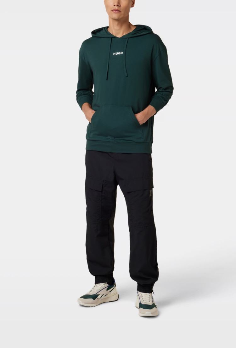 Спортивна толстовка Relaxed fit для чоловіків (474280), колір Зелений - №3