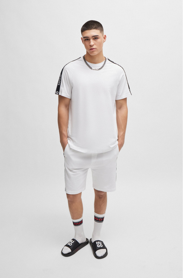 Футболка Slim fit для чоловіків (474282), колір Білий - №3