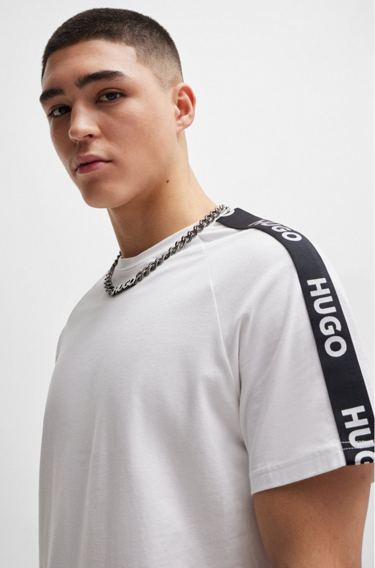 Футболка Slim fit для чоловіків (474282), колір Білий - №5