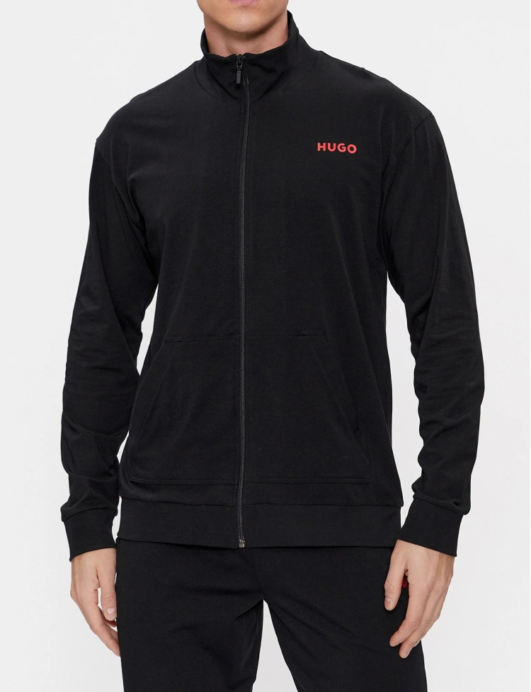 Спортивная кофта Slim fit для мужчин (474285), цвет Черный - №2