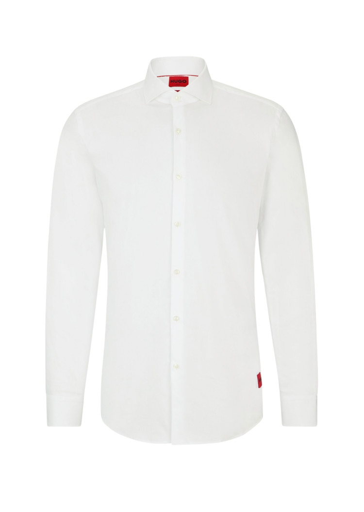сорочка ділова Slim fit для чоловіків (474292), колір Білий - №1