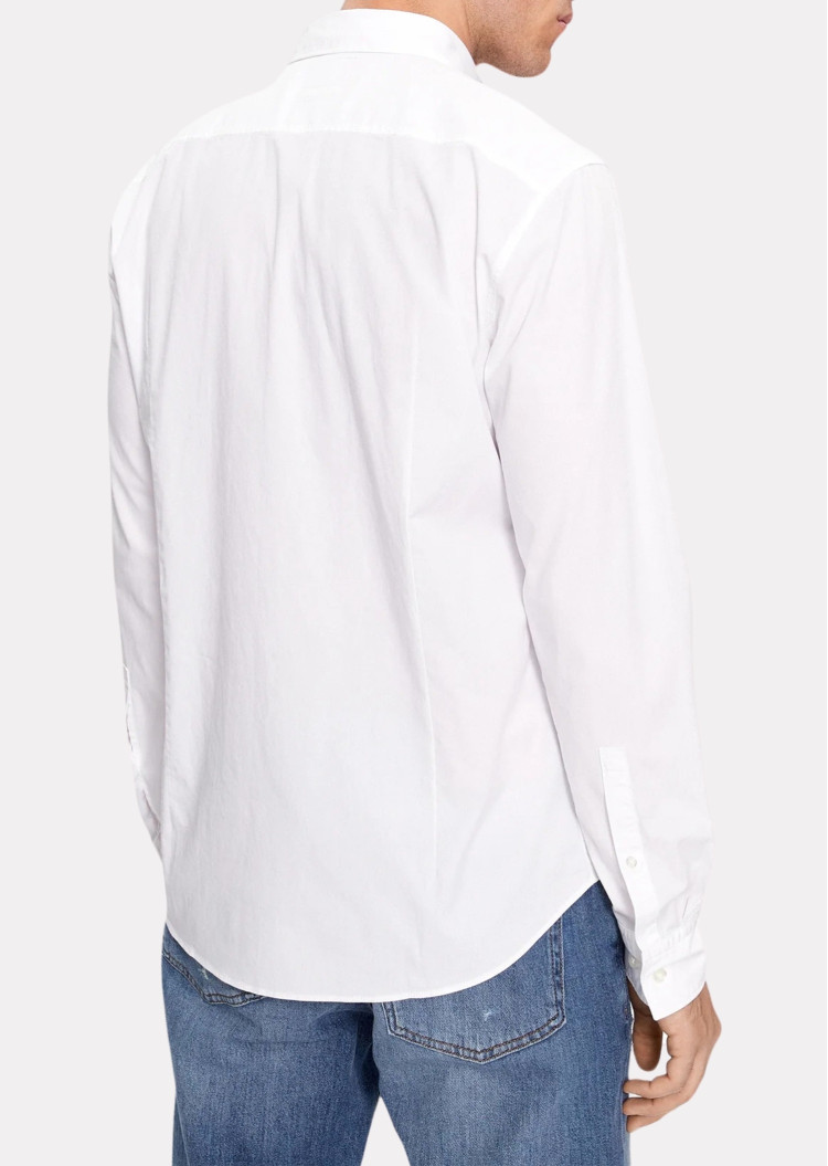 сорочка ділова Slim fit для чоловіків (474292), колір Білий - №4