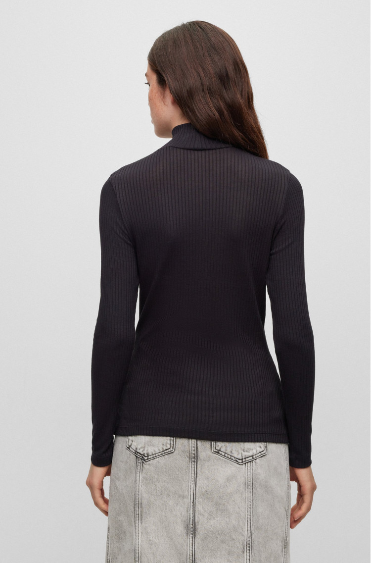 Гольф Extra-slim fit для женщин (474300), цвет Черный - №4