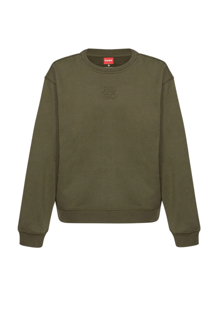 Толстовка Relaxed fit для жінок (474302), колір Оливковий - №1
