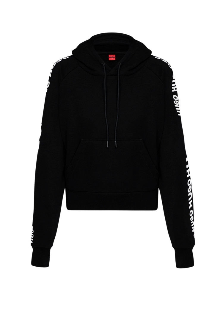 Худи Relaxed fit для женщин (474304), цвет Черный - №1