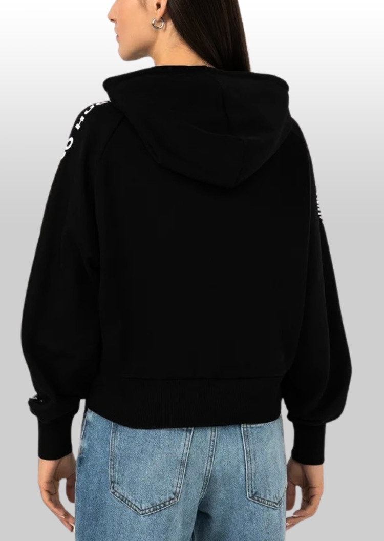Худи Relaxed fit для женщин (474304), цвет Черный - №5