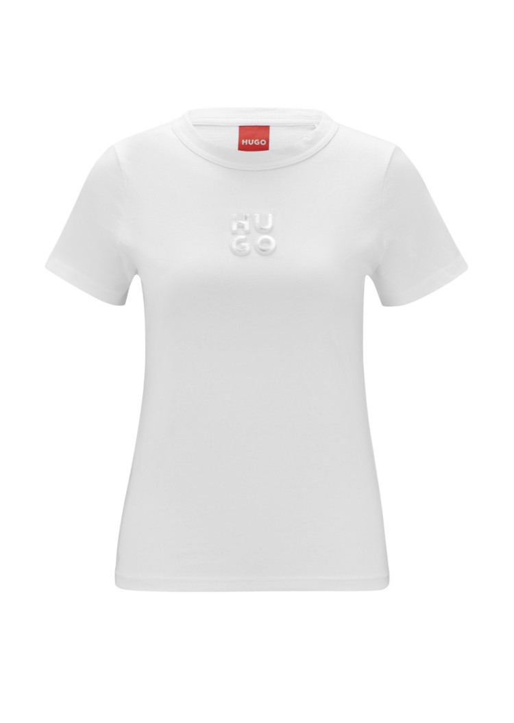 Футболка Extra-slim fit для женщин (474305), цвет Белый - №1