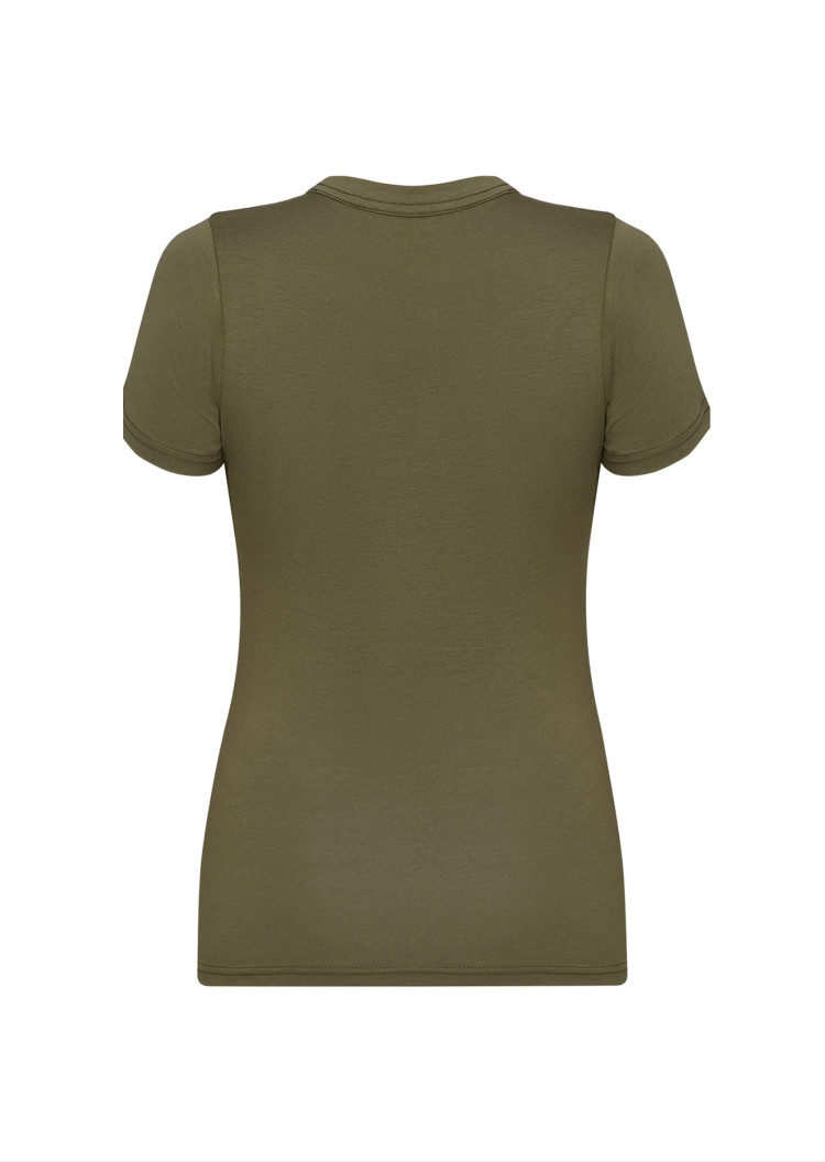 Футболка Slim Fit для жінок (474308), колір Оливковий - №2