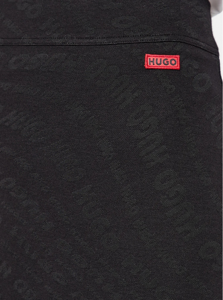 Спідниця міді Slim fit для жінок (474309), колір Чорний - №7