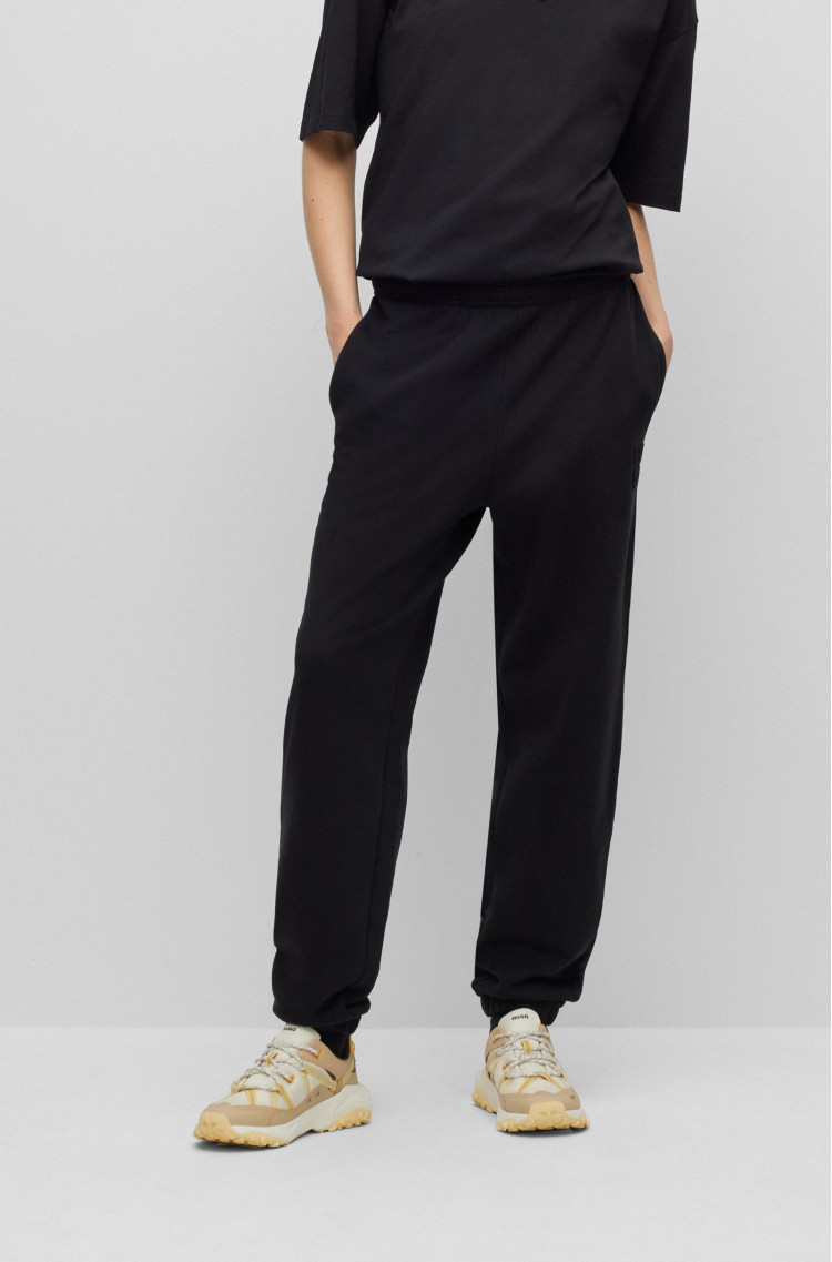 Брюки джерсі Relaxed Fit для жінок (474311), колір Чорний - №3
