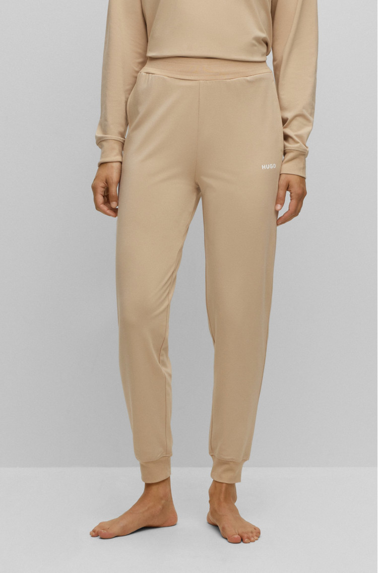 Спортивні брюки Slim Fit Висока для жінок (474338), колір Бежевий - №3