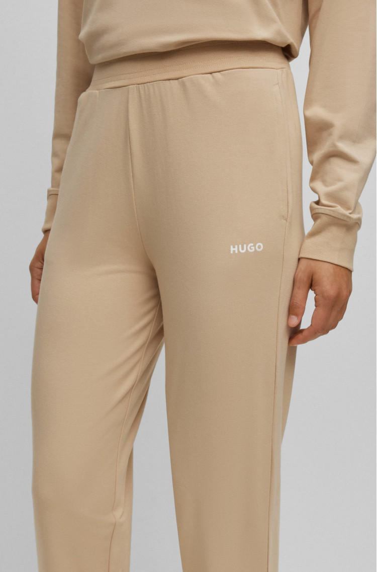 Спортивні брюки Slim Fit Висока для жінок (474338), колір Бежевий - №5