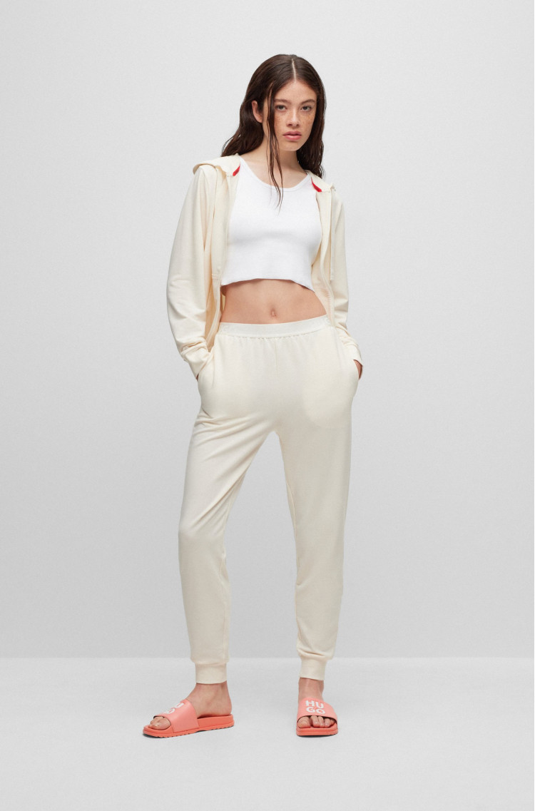 Спортивные брюки Slim fit для женщин (474339), цвет Молочный - №2