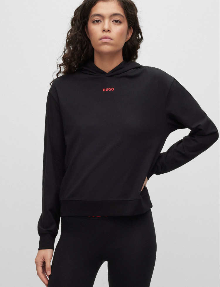 Спортивна толстовка Relaxed Fit для жінок (474345), колір Чорний - №2