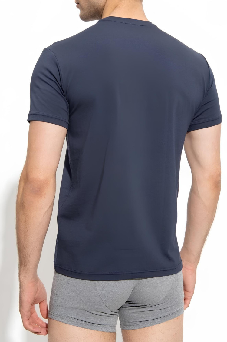 Футболка набор 2 штуки Regular fit для мужчин (474821), цвет Синий - №3