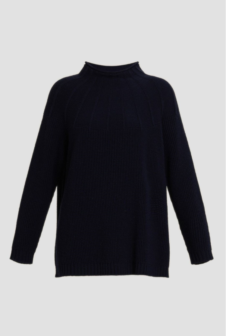 Свитер Regular fit для женщин (474862), цвет Синий - №1