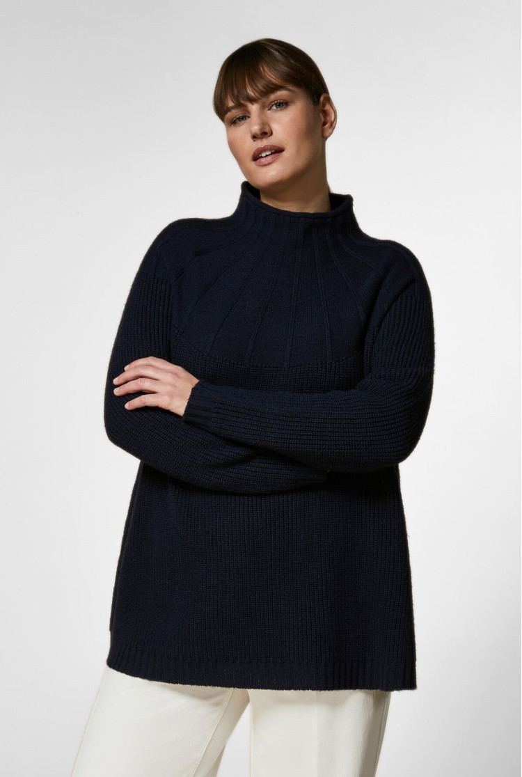 Свитер Regular fit для женщин (474862), цвет Синий - №2