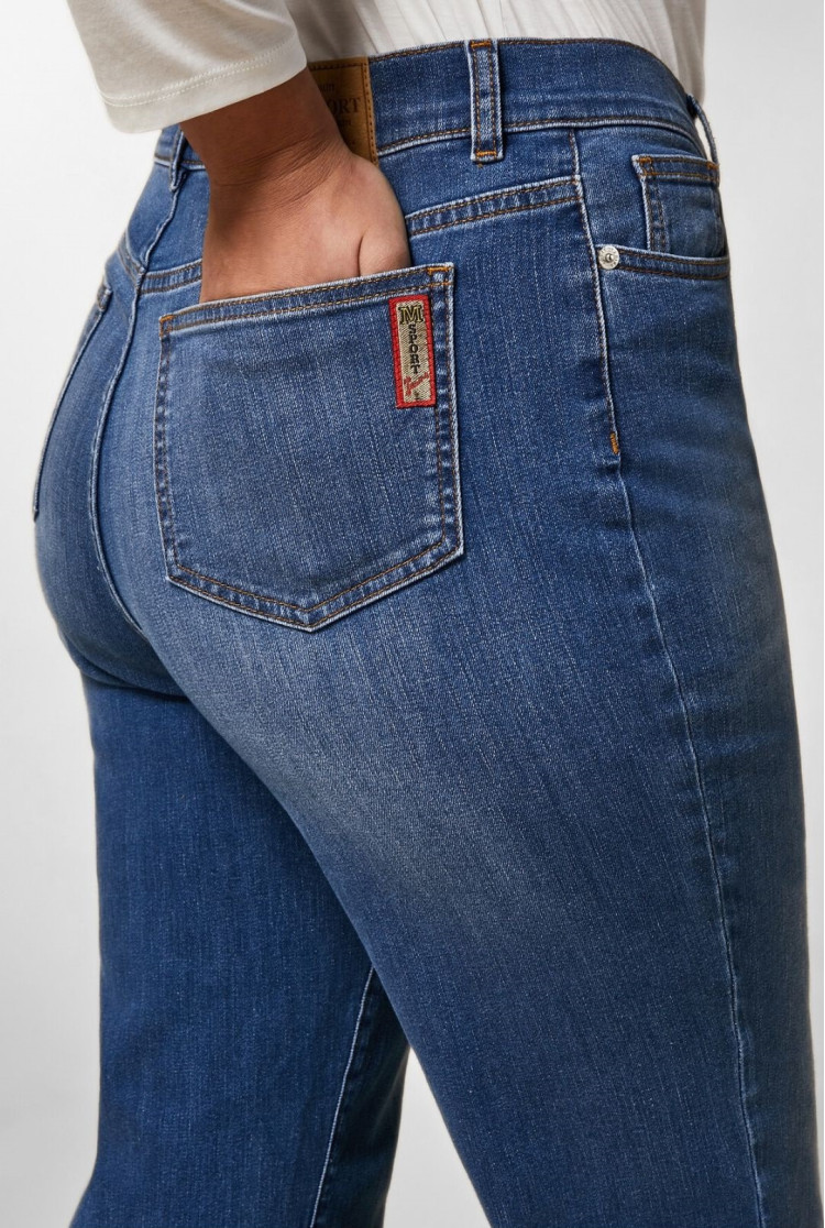 Джинсы Slim Slim fit Высокая для женщин (474868), цвет Синий - №5