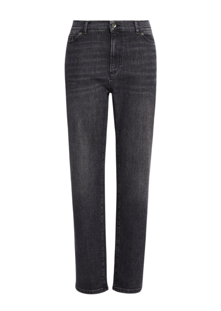 Джинсы Regular Regular fit Высокая для женщин (474869), цвет Серый - №1