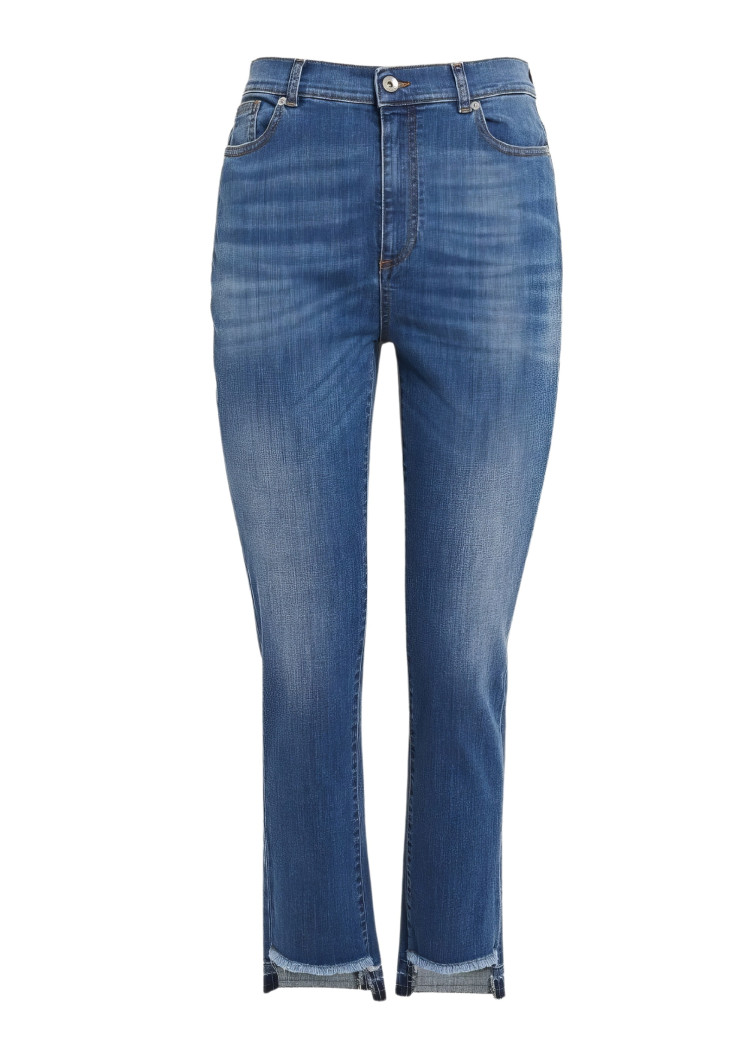Джинси Slim Slim fit Середня для жінок (474870), колір Синій - №1