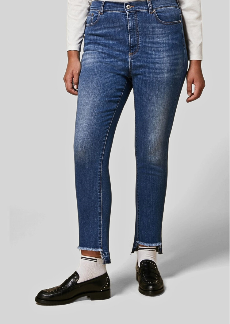 Джинси Slim Slim fit Середня для жінок (474870), колір Синій - №3