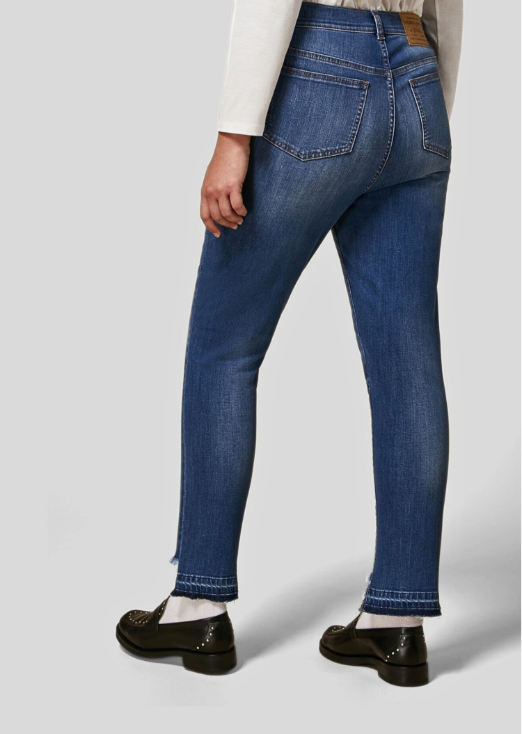 Джинси Slim Slim fit Середня для жінок (474870), колір Синій - №4