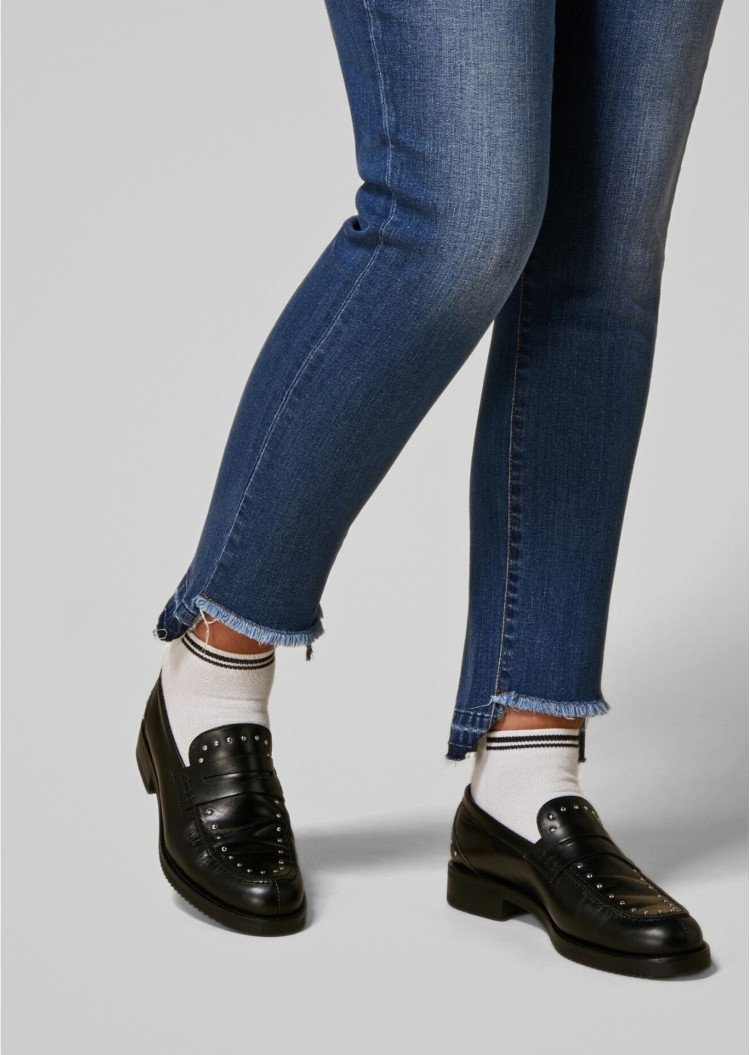 Джинси Slim Slim fit Середня для жінок (474870), колір Синій - №5
