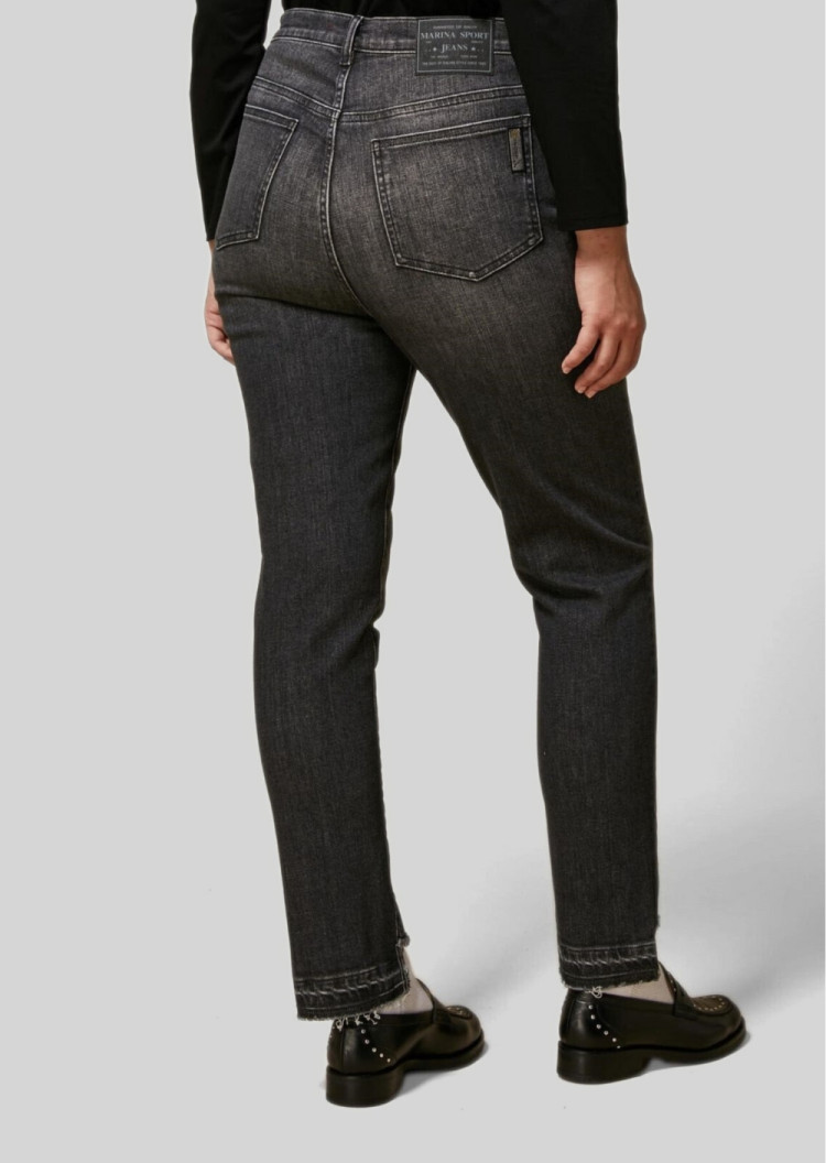 Джинсы Slim Slim fit Средняя для женщин (474871), цвет Серый - №2