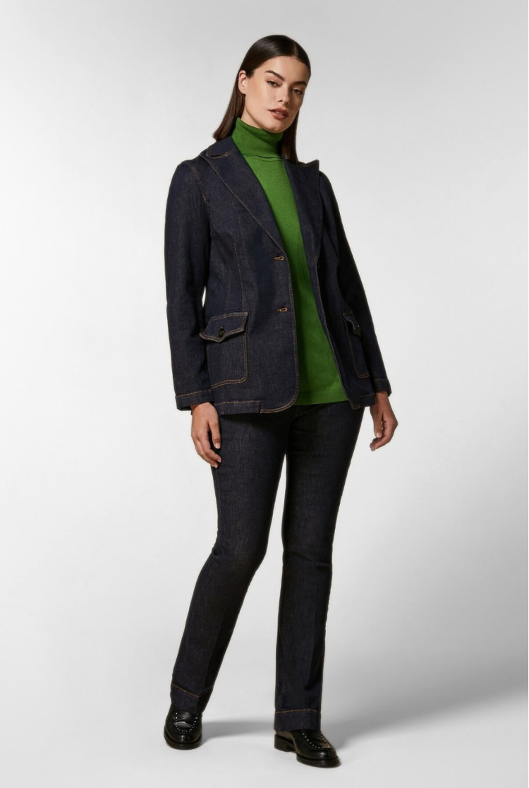 Джинси Regular Regular fit для жінок (474872), колір Синій - №5