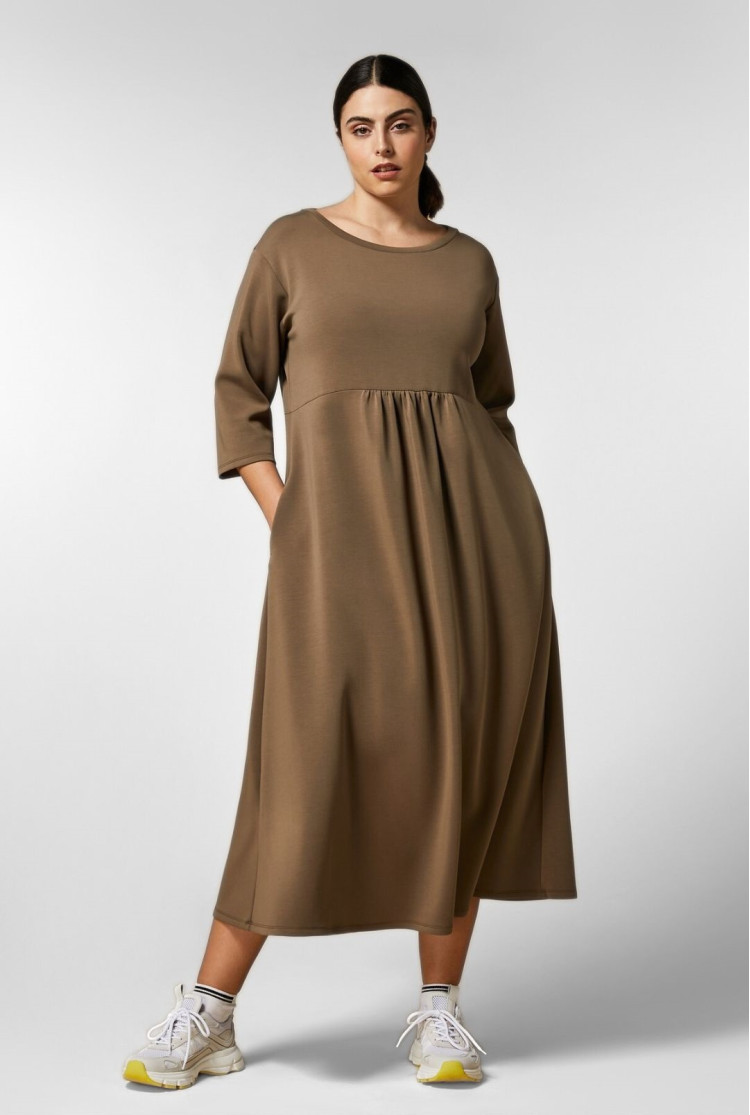 Платья макси Regular fit для женщин (474875), цвет Коричневый - №2