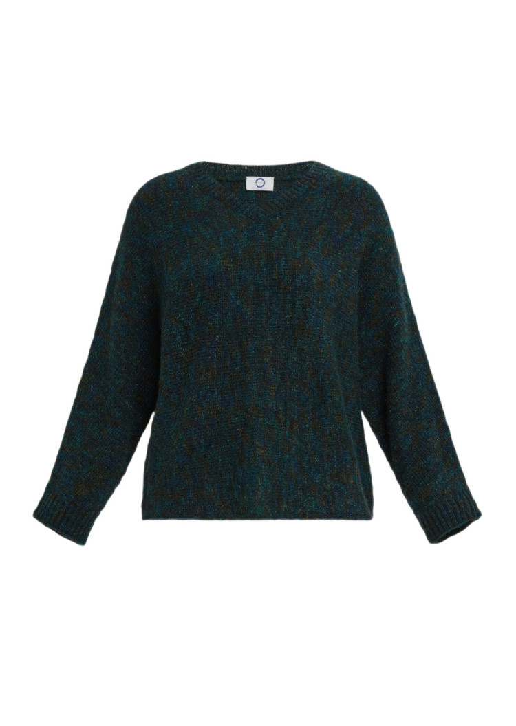 Джемпер Regular fit для жінок (474883), колір Зелений - №1