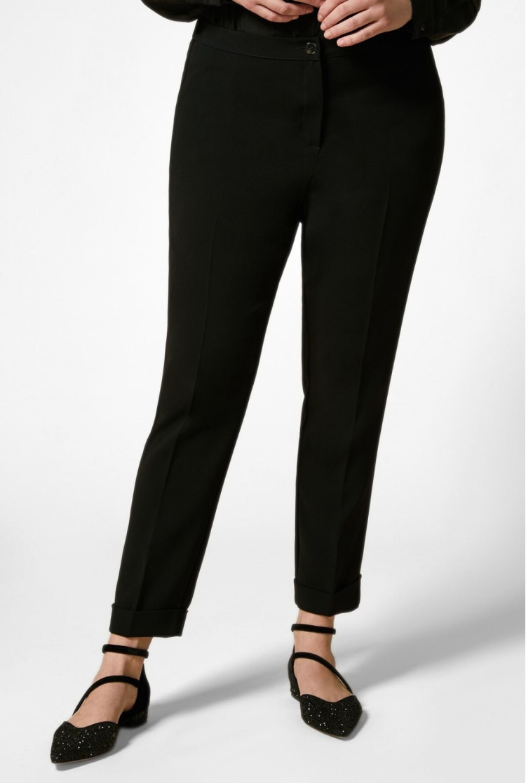 Брюки повсякденні Slim fit Середня для жінок (474885), колір Чорний - №3