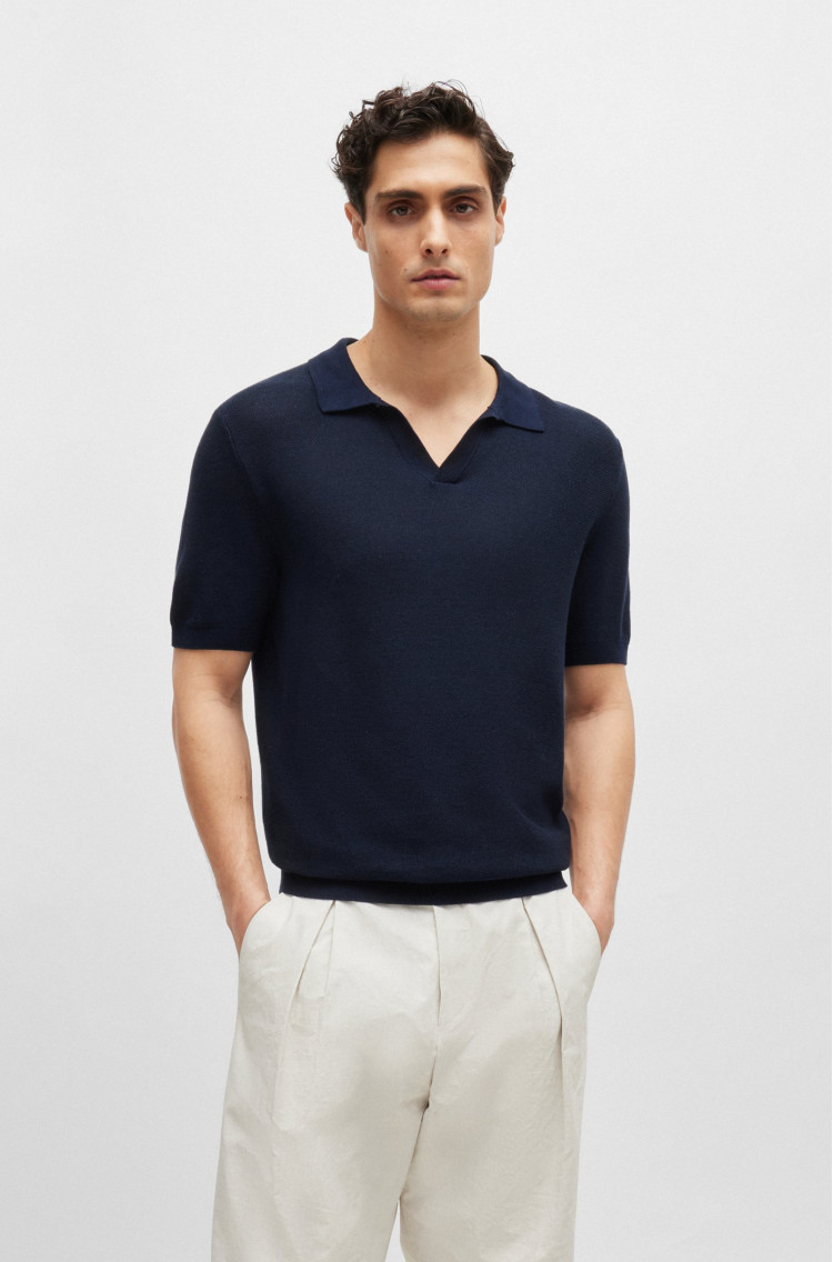 Поло Regular fit для чоловіків (475100), колір Синій - №3