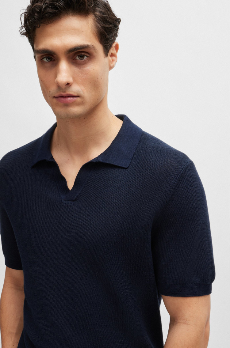 Поло Regular fit для чоловіків (475100), колір Синій - №5