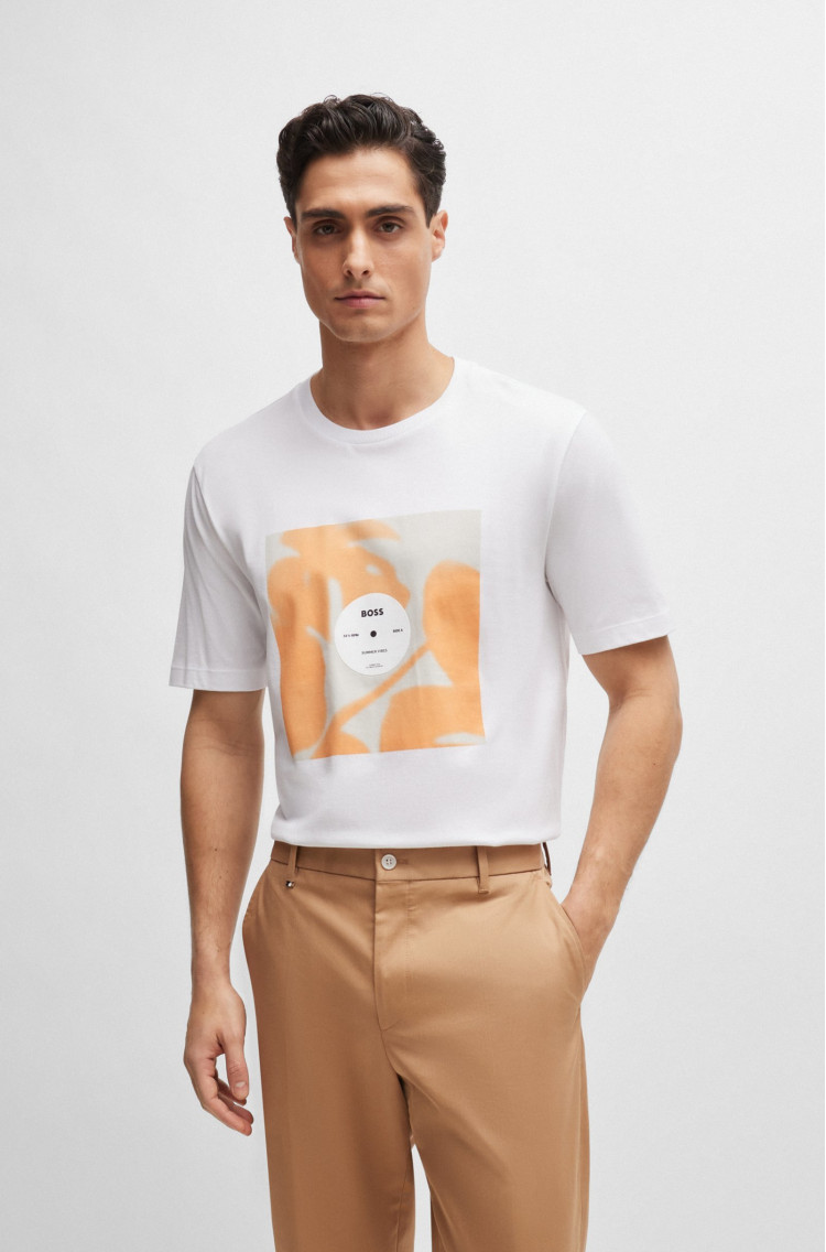 Футболка Regular Fit для чоловіків (475120), колір Білий - №2