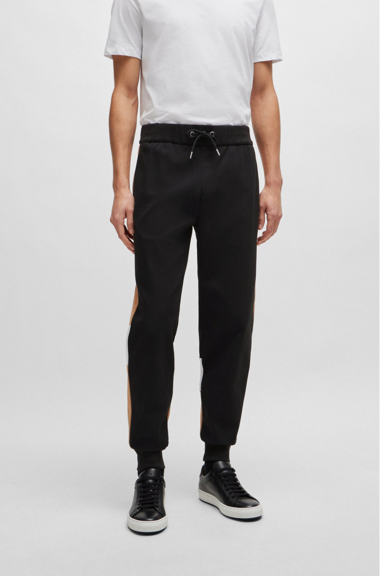 Брюки джерси Regular fit для мужчин (475121), цвет Черный - №3